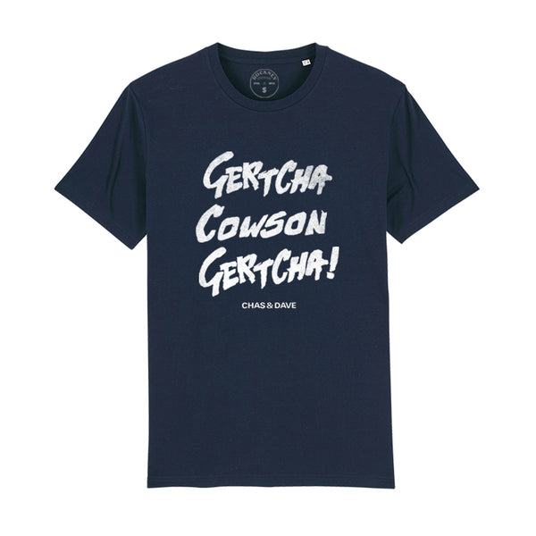 NAVY BLUE GERTCHA! T-SHIRT