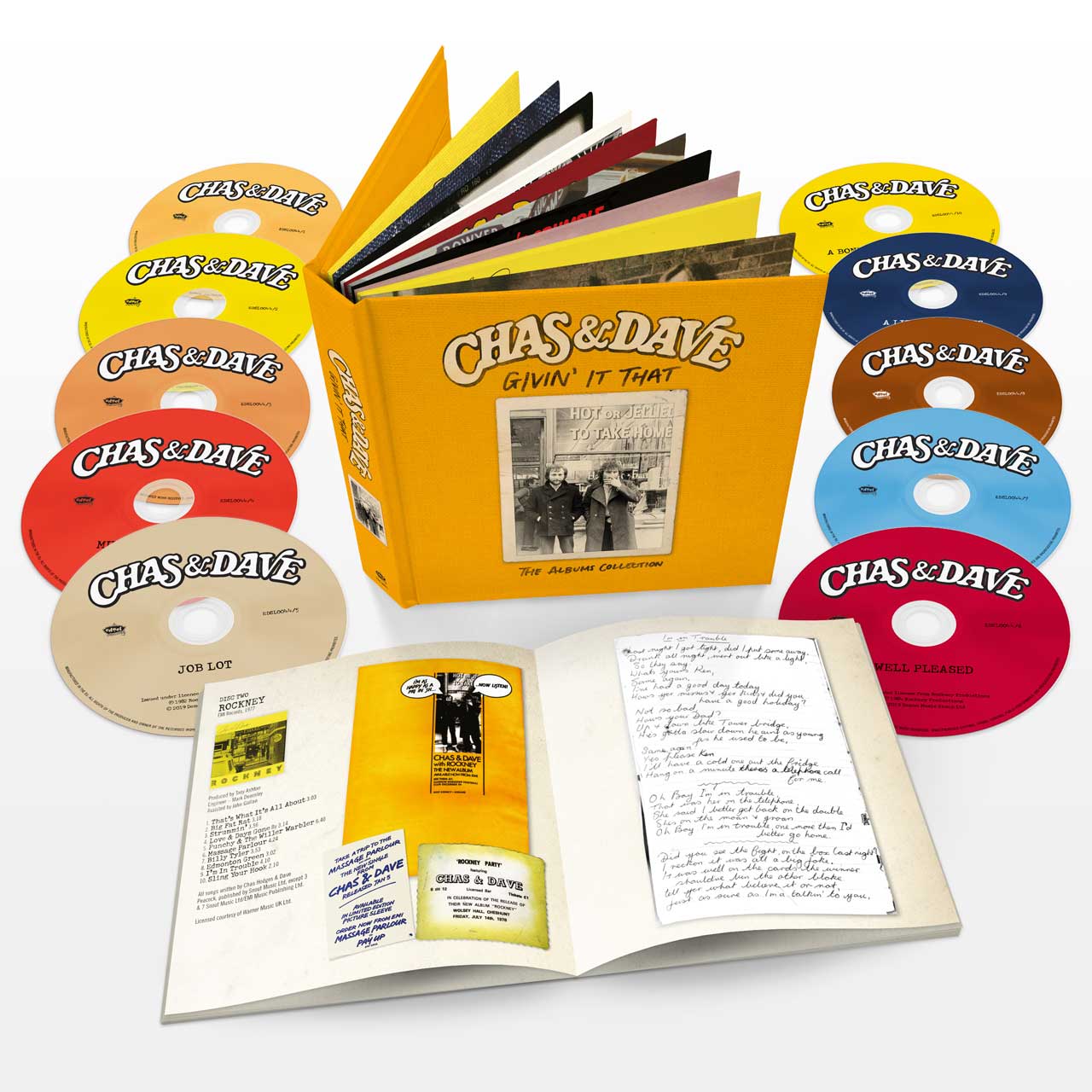 Givin' It That - The Album Collection - 10 CD Album Book Set